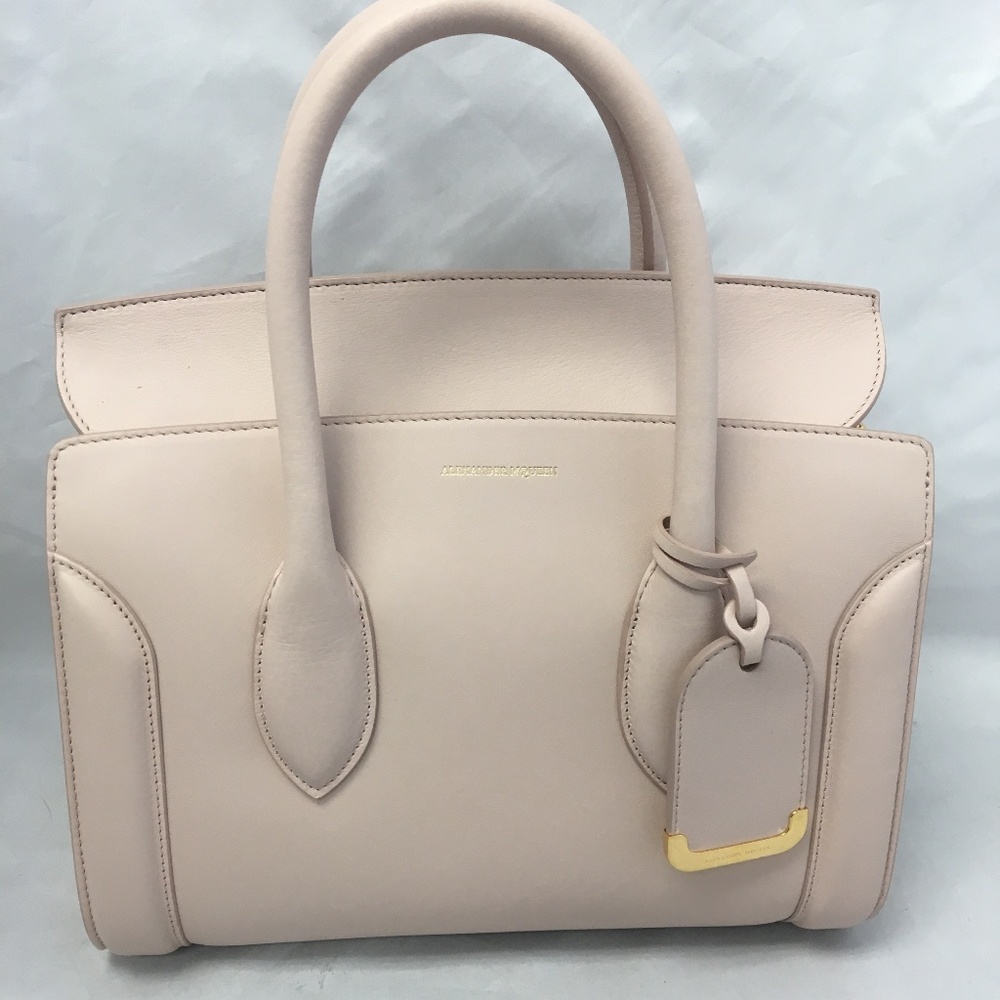 Alexander McQueen Heroine Small Calf Leather Tote